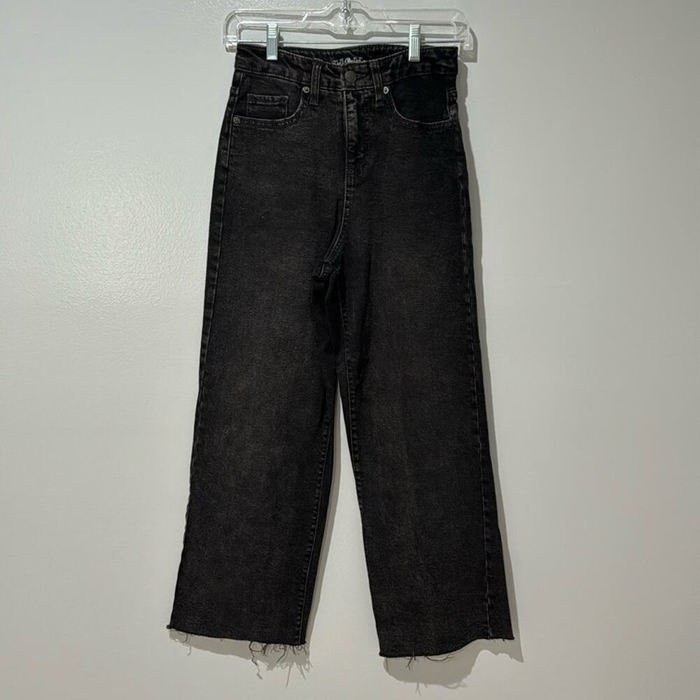 Wild Fable Women’s Jeans Wide leg Skater Goth Gorpcore Trendy Boho  Frayed Hem